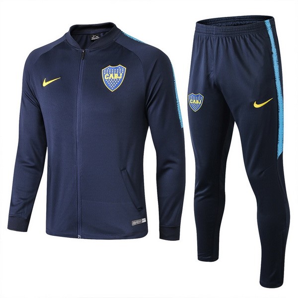 Survetement Football Boca Juniors 2018-19 Noir Bleu